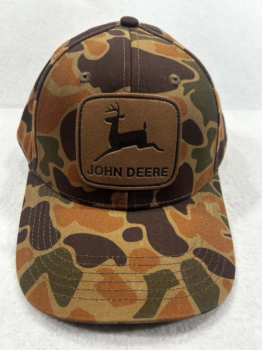 John Deere Duck Camouflage Landing Deer Snapback Hat